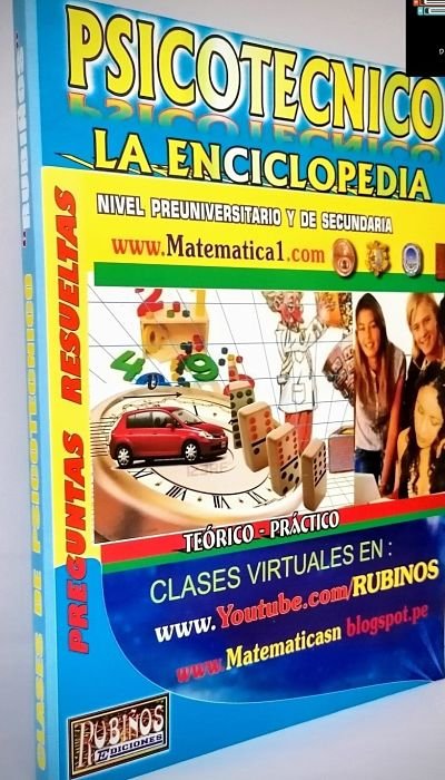 Psicotécnico la enciclopedia con 2 DVD | Rubiños
