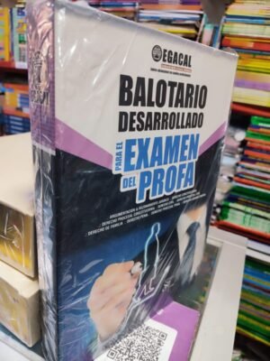 Balotario desarrollado para el examen del PROFA