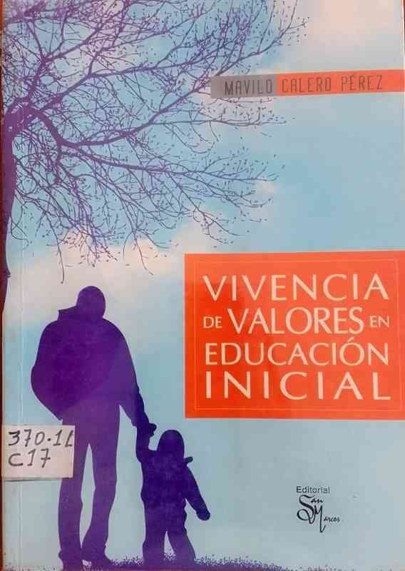 Vivencia de valores en educación inicial - Calero