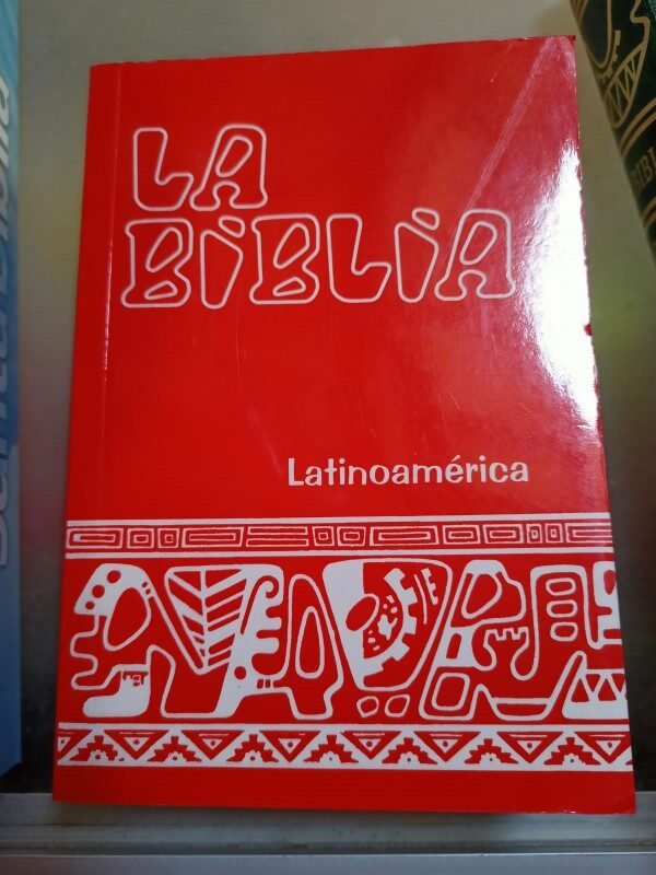 Biblia Latinoamericana de bolsillo tapa rustica