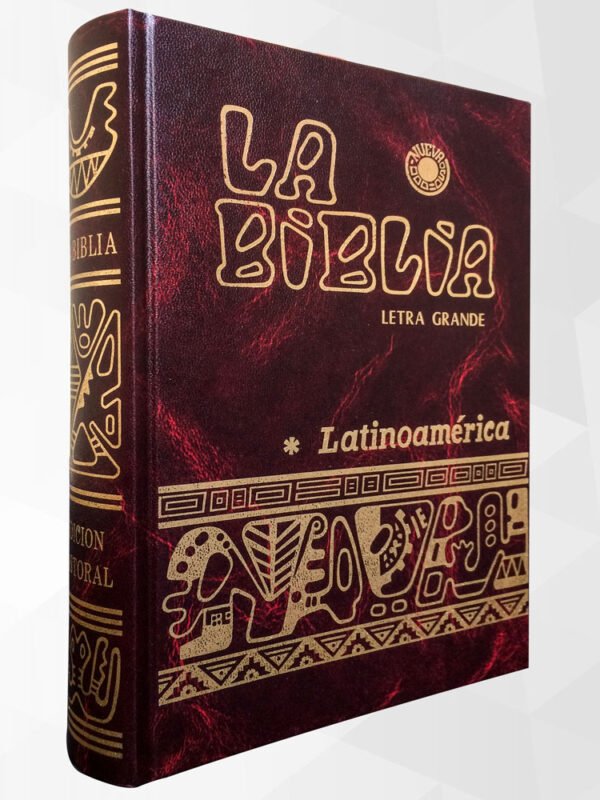 Biblia Latinoamericana letra grande tapa dura