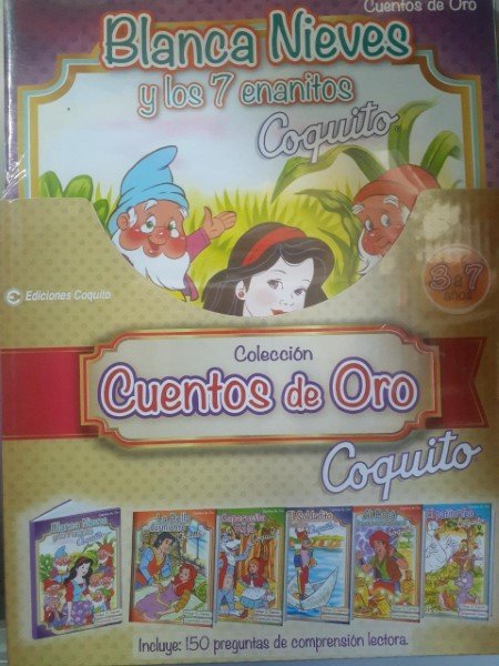 Pack Colección de Cuentos de oro (Caja de 6 libros) | Coquito