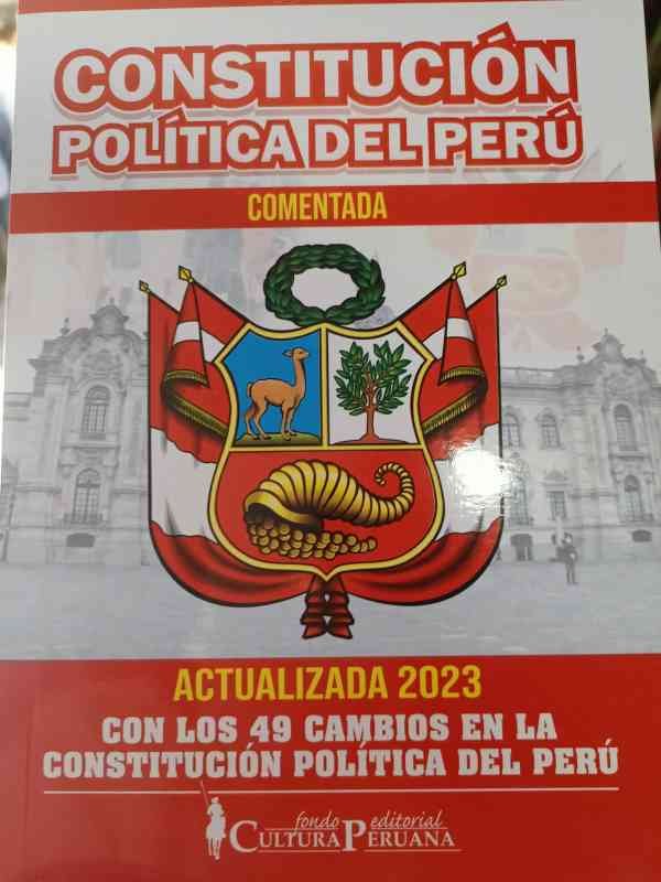 Constitución Política 1993 - edición 2023 comentada | FECP