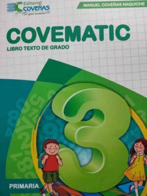 Texto escolar de Covematic de 3er grado de primaria Ed. 2017 - Manuel Coveñas