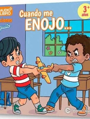 Libro de emociones Cuando me enojo | Coquito