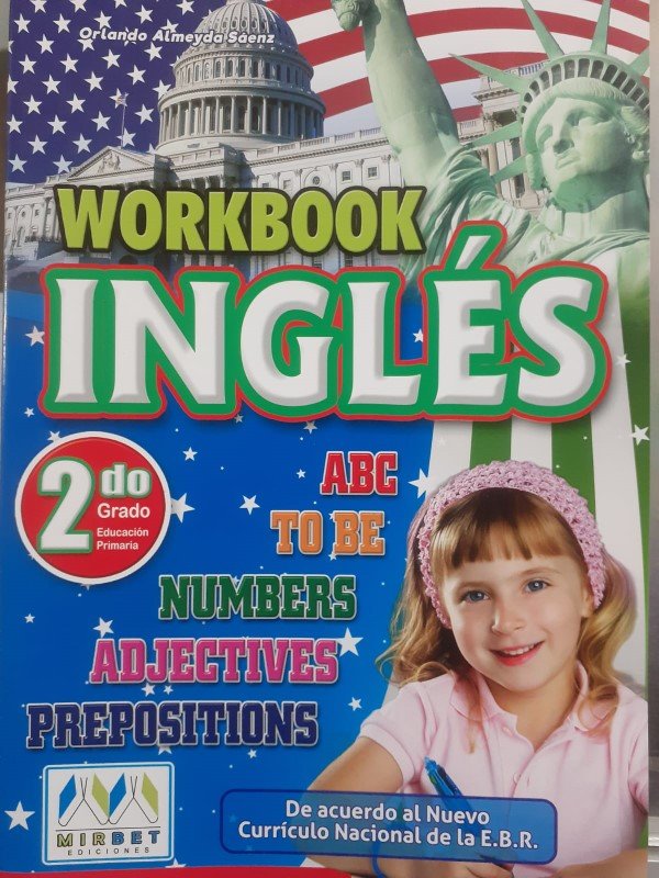 Workbook Inglés 2do Grado Mirbet 7405