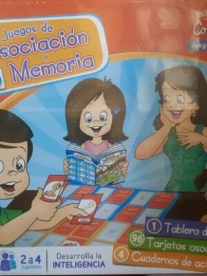 Juegos de asociación y memoria. Juego didáctico Coquito