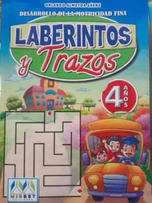 Laberintos y trazos 4 años| Mirbet