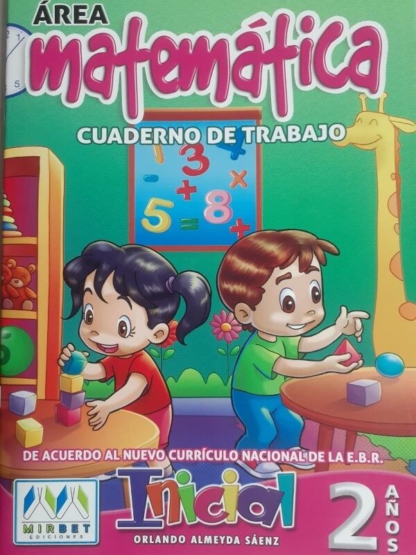 Matemática 2 años| Mirbet