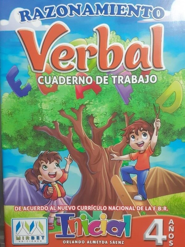 Razonamiento Verbal 4 años| Mirbet