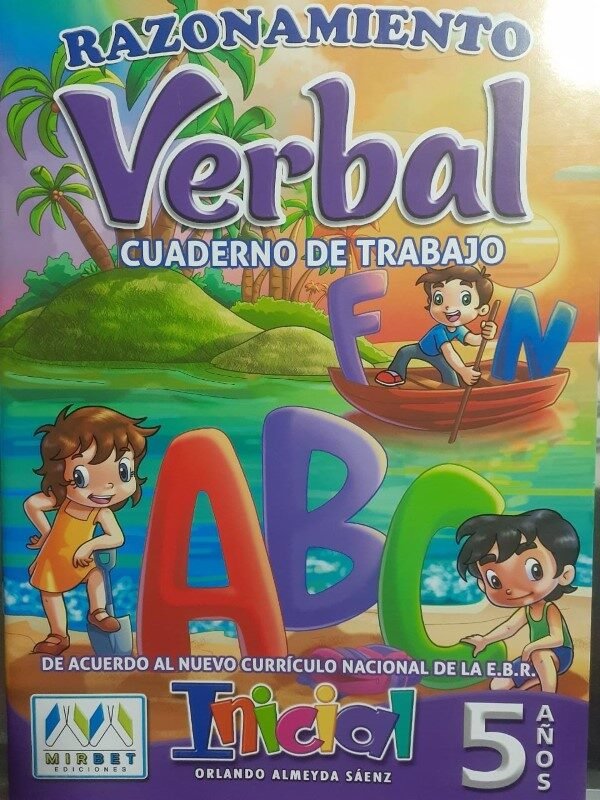 Razonamiento Verbal 5 años| Mirbet