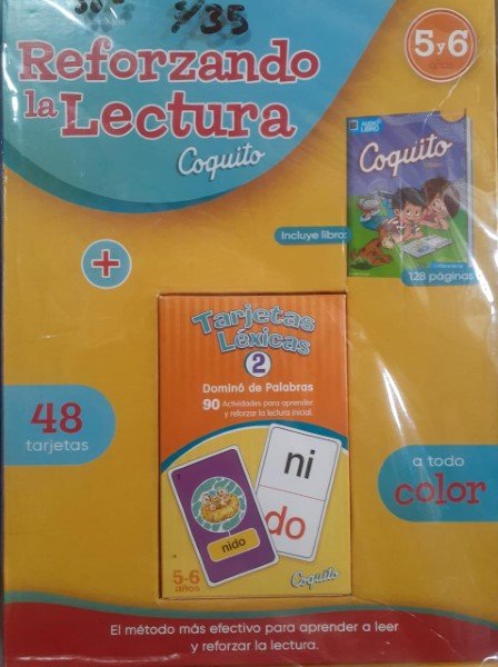 Pack Reforzando la Lectura 5 y 6 años Coquito