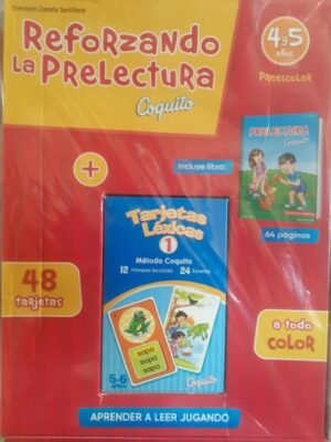 Pack Reforzando la Prelectura 4 y 5 años Coquito