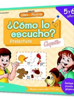 Libro Pizarra - ¿Cómo lo escucho? | Coquito