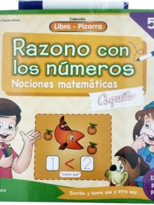 Libro Pizarra - Razono con los números | Coquito