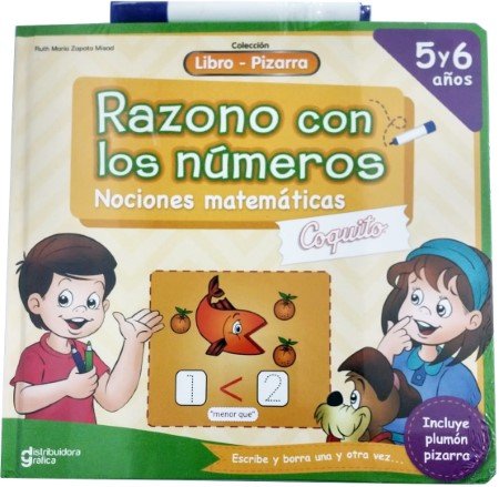 Libro Pizarra - Razono con los números | Coquito