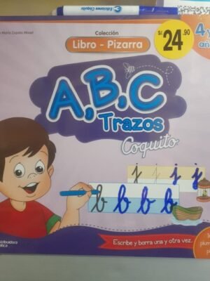 Libro Pizarra - A, B, C Trazos | Coquito