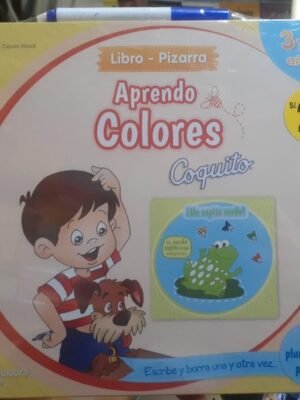 Libro Pizarra Aprendo Colores | Coquito