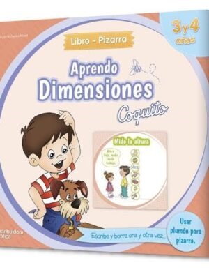 Libro Pizarra Aprendo Dimensiones | Coquito
