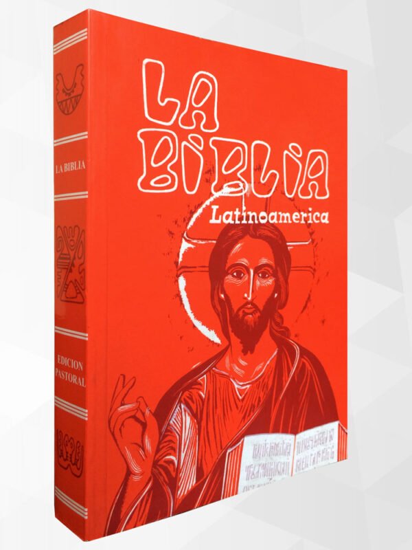 Biblia latinoamericana letra grande tapa rustica