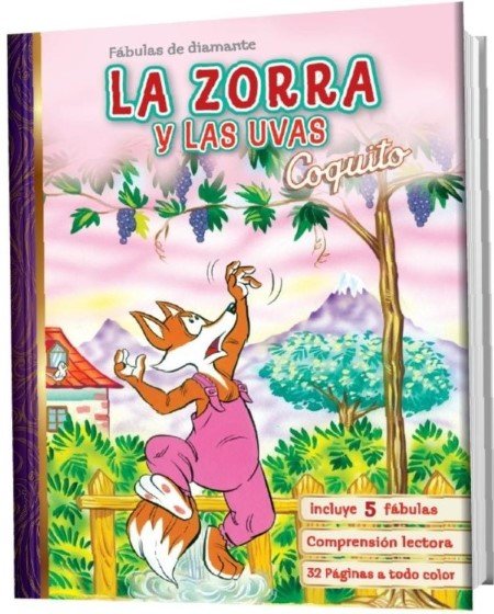 Fábulas Diamante Las Zorras y las uvas | Coquito
