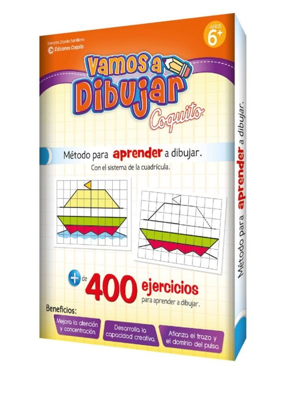 Pack Vamos a Dibujar (Caja de 6 libros) Coquito