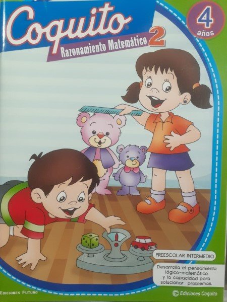 Razonamiento Matemático 4 años | Coquito