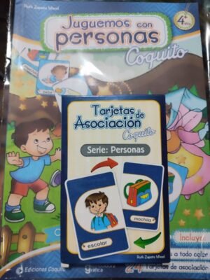 Tarjetas de asociación 1 con personas | Coquito
