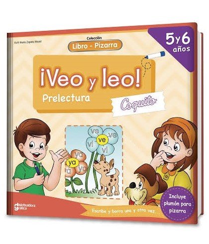 Libro Pizarra - Veo y leo | Coquito