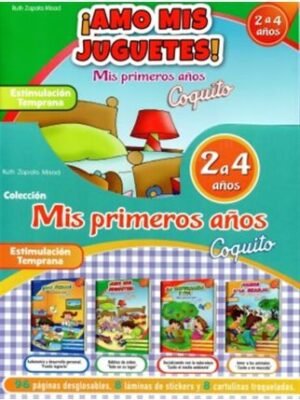Pack Mis primeros años Coquito (Caja de 4 libros)