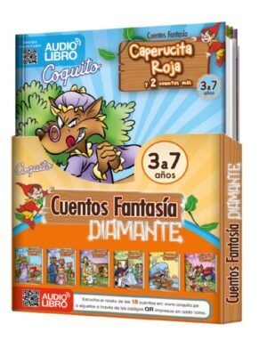 Pack Cuentos Fantasía Diamante Coquito (Caja de 6 libros)