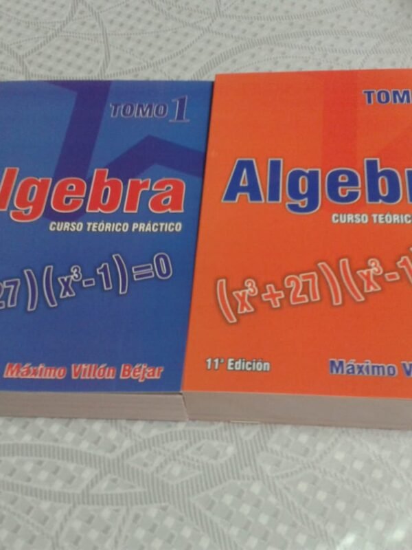 Colección de Álgebra Villón (Tomo 1 y 2)