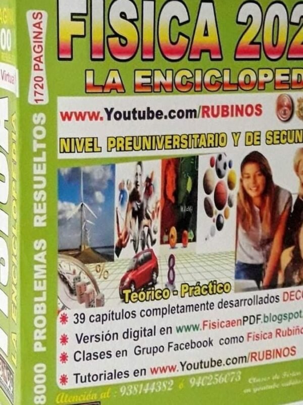 Física Enciclopedia Rubiños 2021 con 2 DVD