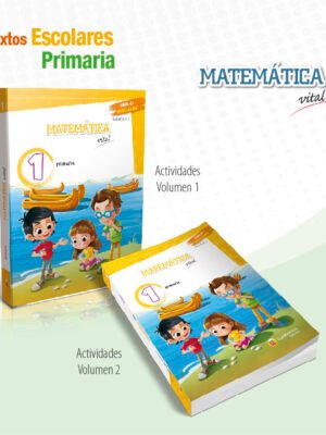 Matemática Vital 1er grado Primaria (2 Libros) - Lumbreras