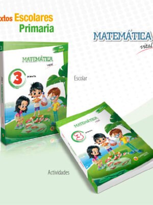 Matemática Vital 3er grado Primaria (2 Libros) - Lumbreras