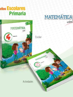 Matemática Vital 4to grado Primaria (2 Libros) - Lumbreras