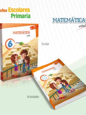 Matemática Vital 6to grado Primaria (2 Libros) - Lumbreras