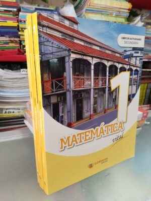 Pack Matemática Vital 1er grado Secundaria (3 Libros) Lumbreras