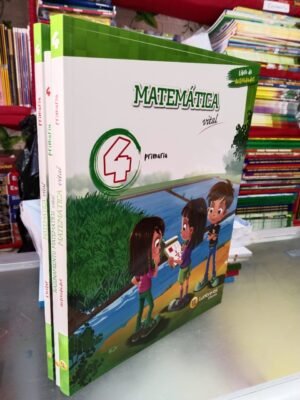 Pack Matemática Vital 4to grado Primaria (3 Libros) Lumbreras