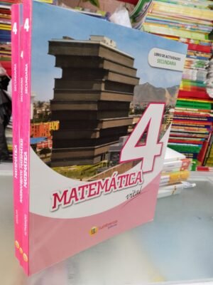 Pack Matemática Vital 4to grado Secundaria (3 Libros) Lumbreras