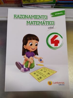 Razonamiento Matemático Vital 4to grado primaria Lumbreras