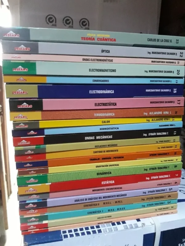 Colección de Física | Cuzcano (23 Libros)