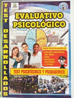 Evaluativo Psicológico. Test desarrollado