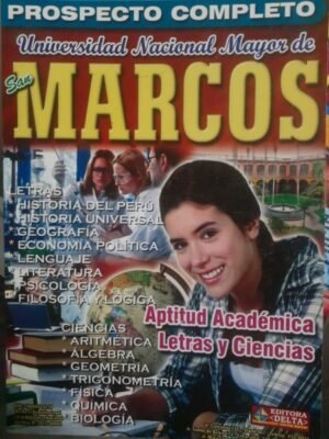 Prospecto completo de San Marcos (Letras y Ciencias)