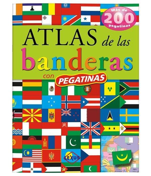 Atlas de las banderas. Pegatinas | Lexus