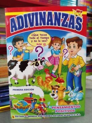 Adivinanzas. Pensamientos positivos - Cartilla Anyarin