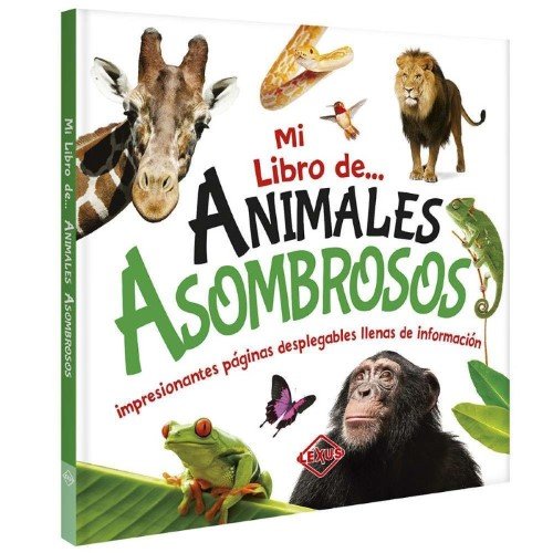 Mi libro de animales asombrosos desplegables | Lexus