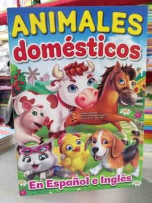 Animales domésticos en español e inglés animados - Cartilla Anyarin