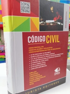 Código civil 2025(Tapa dura) | Jurista Editores