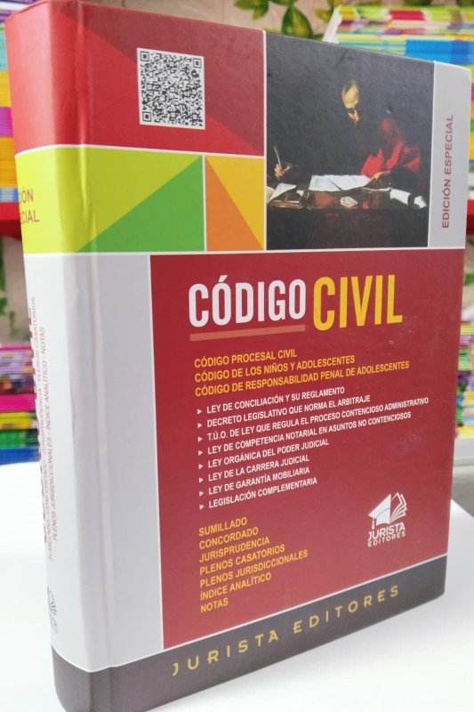 Código Civil Tapa Dura Jurista Editores